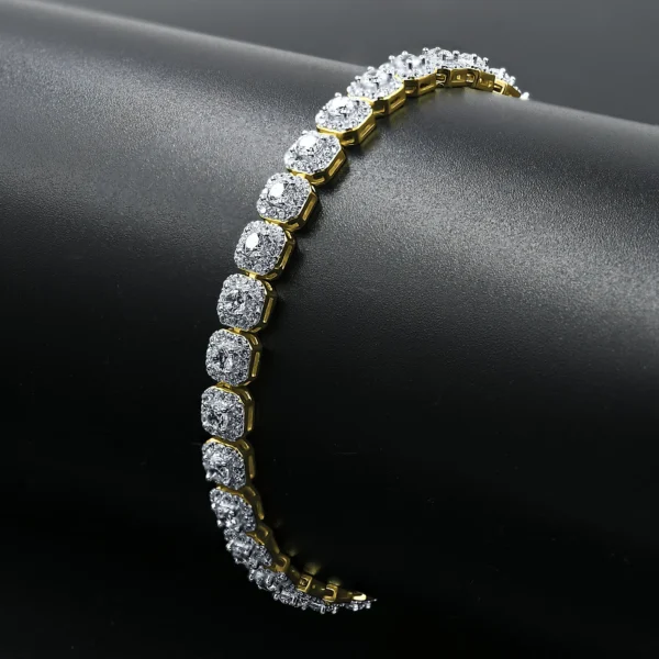 SEER SILVER MOISSANTE 6MM BRACELET | 991532